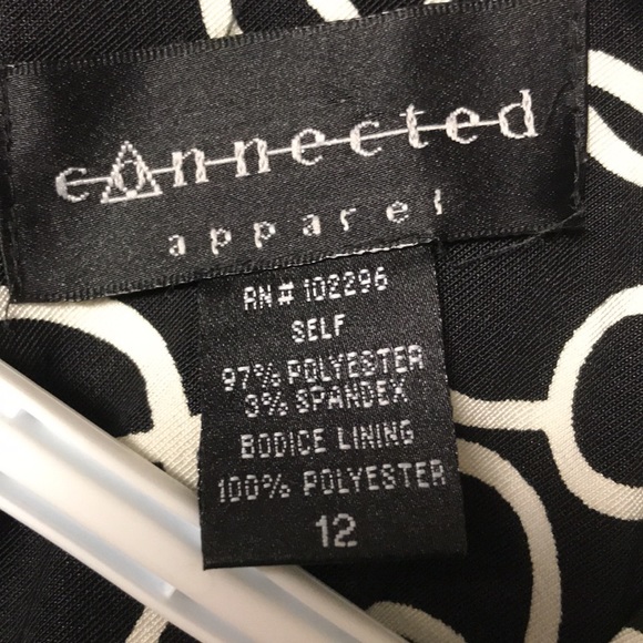 Black and white dress - Picture 4 of 4